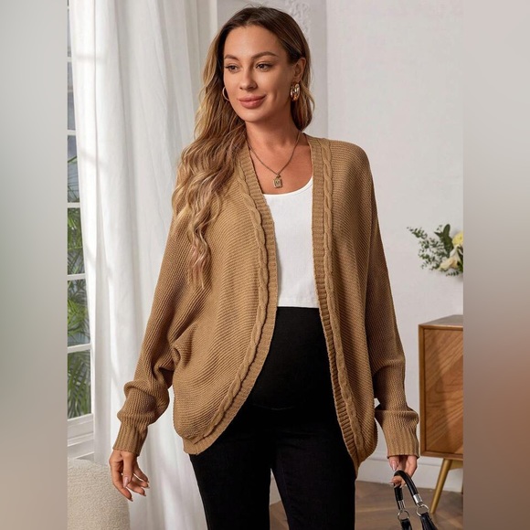 maternity bat wing cardigan - Picture 1 of 5